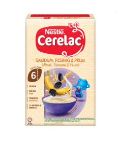 Nestle Cerelac Wheat, Banana & Prune 24 Box x 250g